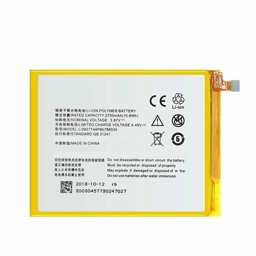 Batería para G719C-N939St-Blade-S6-Lux-Q7/zte-Li3927T44P8h786035